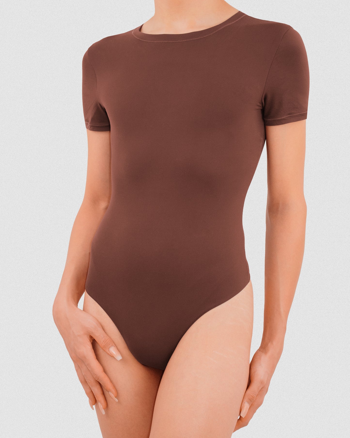 Body moldeador manga corta