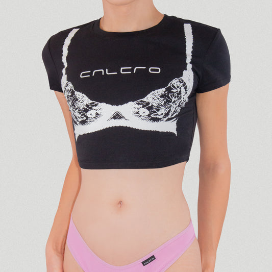 Crop Top Bra Print