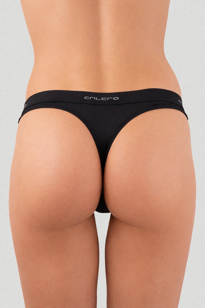 Genderless thong, microfiber