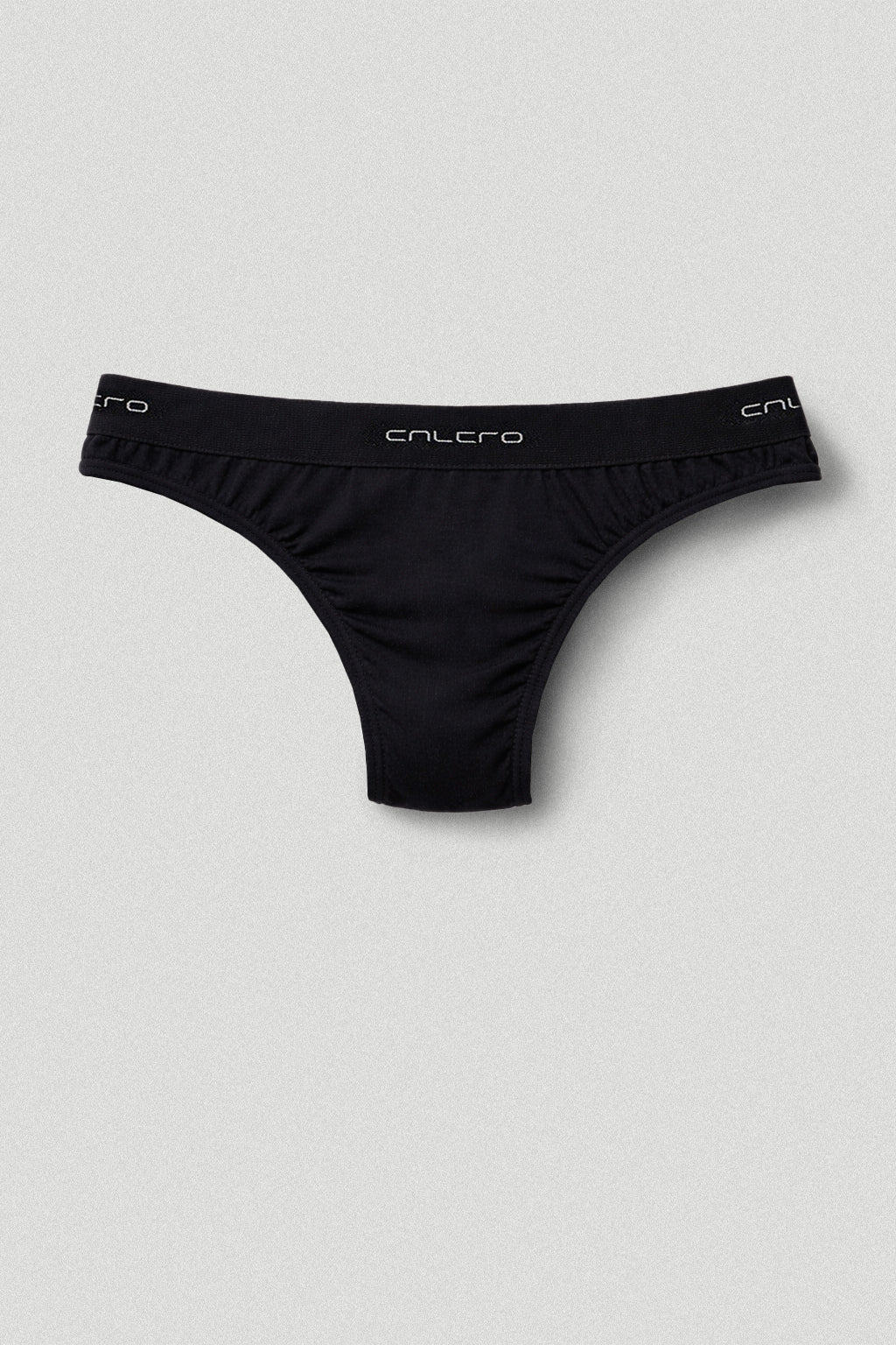 Genderless thong, microfiber