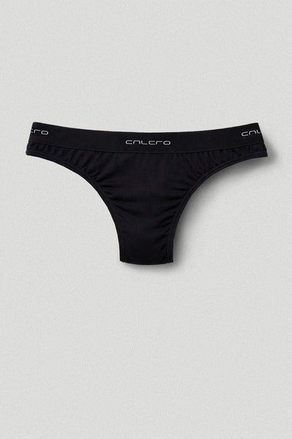 Genderless thong, microfiber