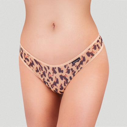Tanga trucadora animal print
