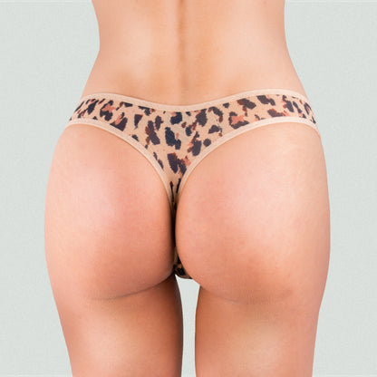 Tanga trucadora animal print
