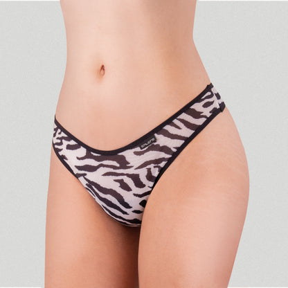Tanga trucadora animal print