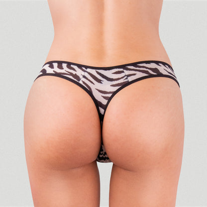 Tanga trucadora animal print